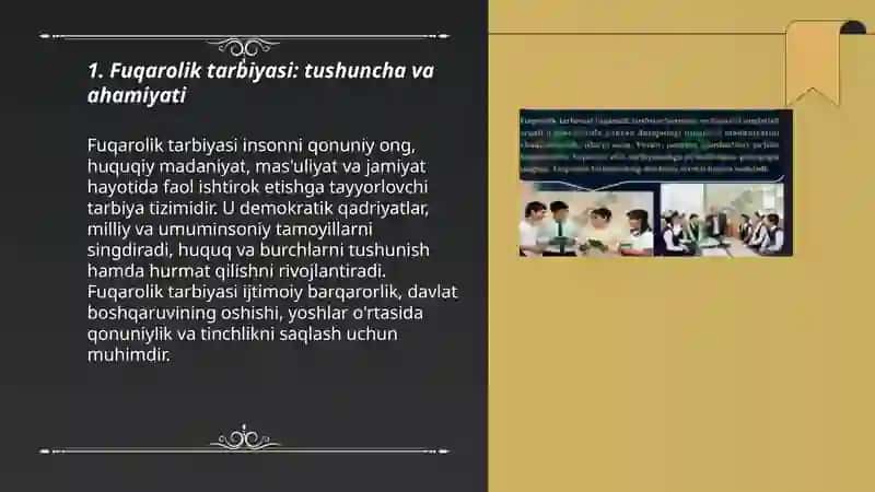 Fuqarolik tarbiyasi 3