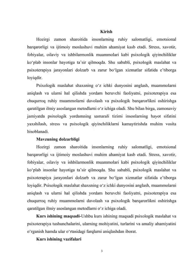Psixologik maslaxat va psixoterapiya haqida tushuncha 3
