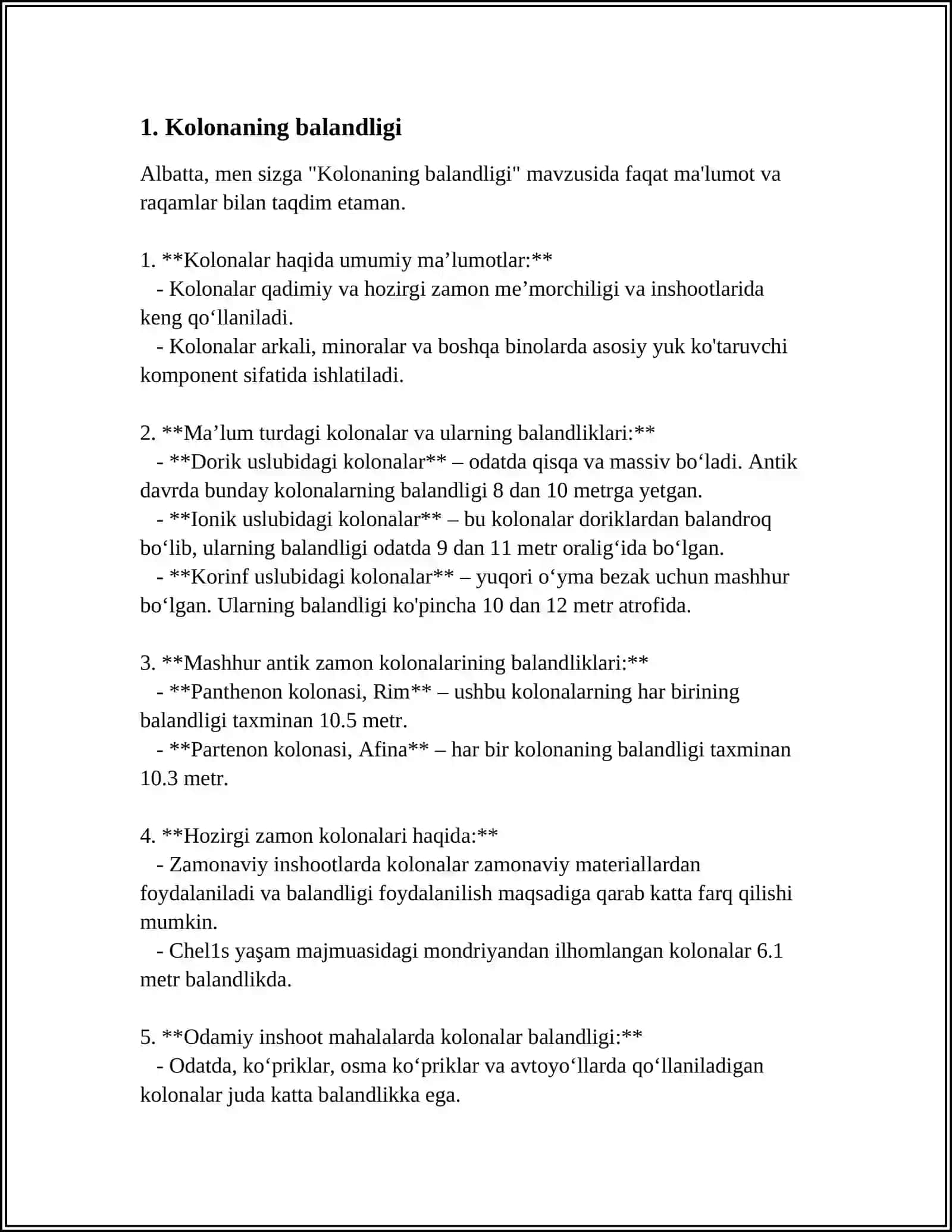 REKTIFIKATSION KOLONANING KONSTRUKTIV PARAMETRLAR 3