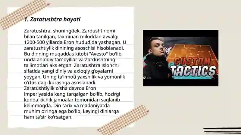Zaratushtra hayoti 3