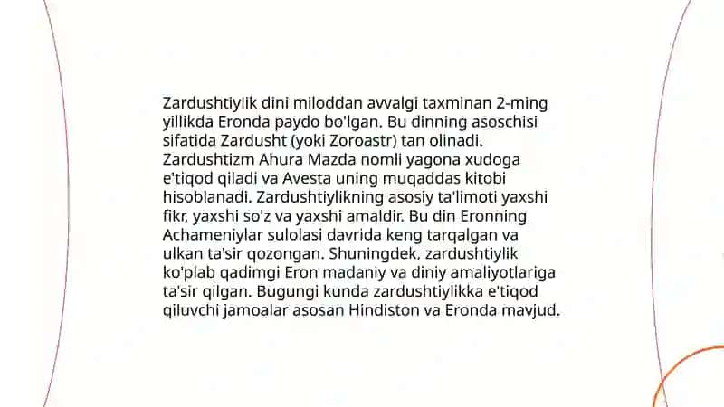 Zardushtiylik dini 3
