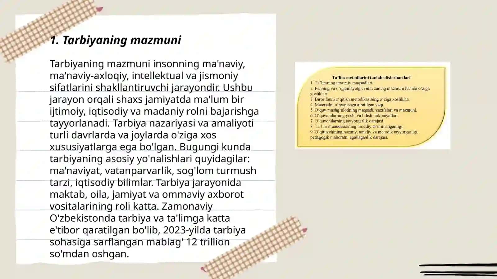 Tarbiyaning umumiy metodlari 3