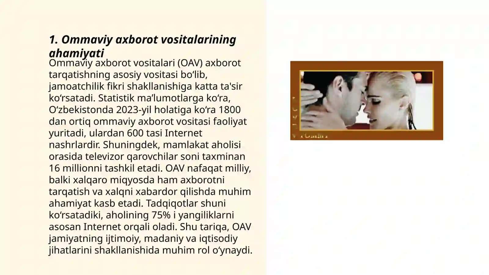 Ommaviy axborot vositalari (OAV) 3