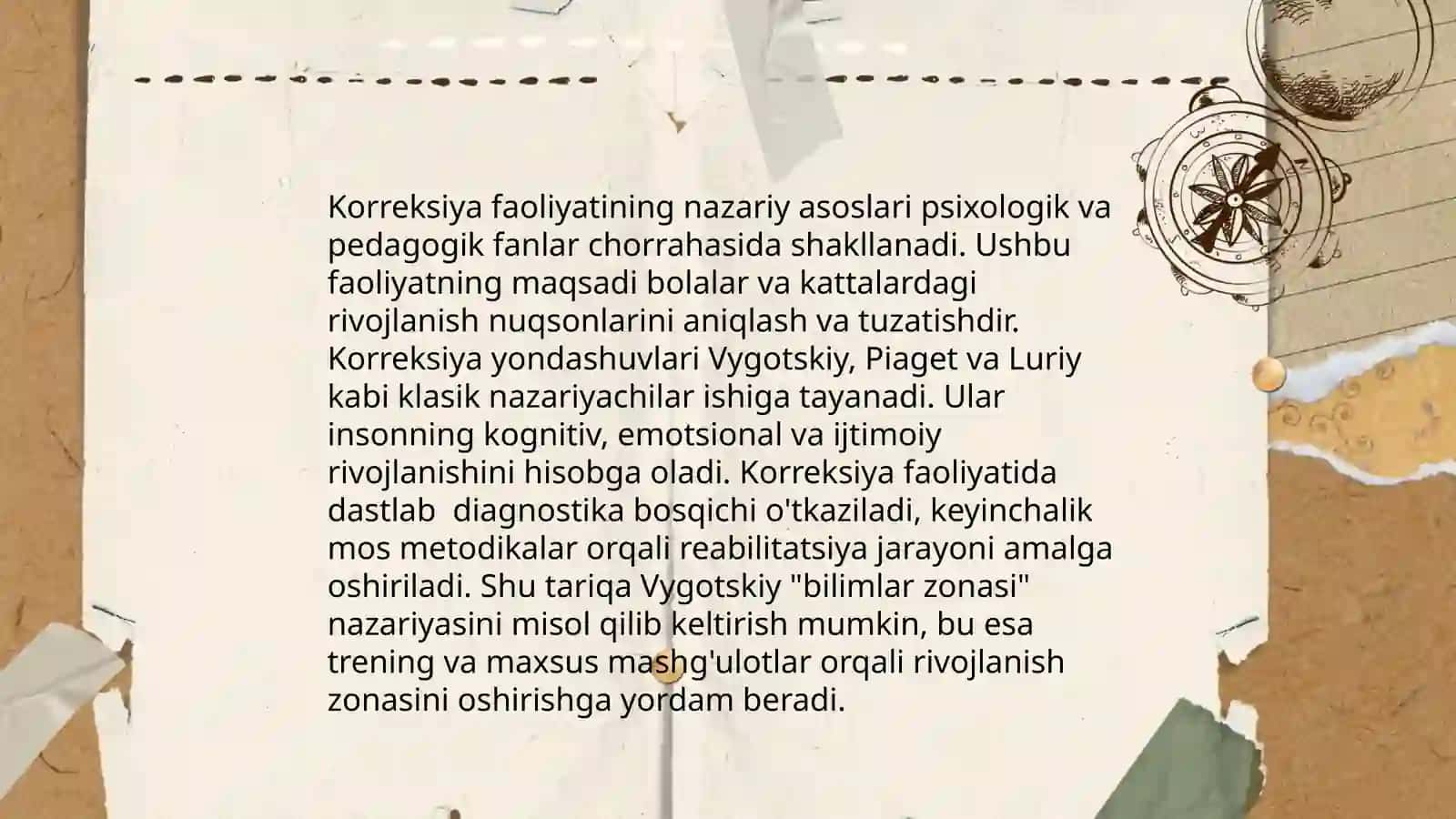 PEDAGOGIK KORREKSIYA VA UNI TASHKIL ETISH 3