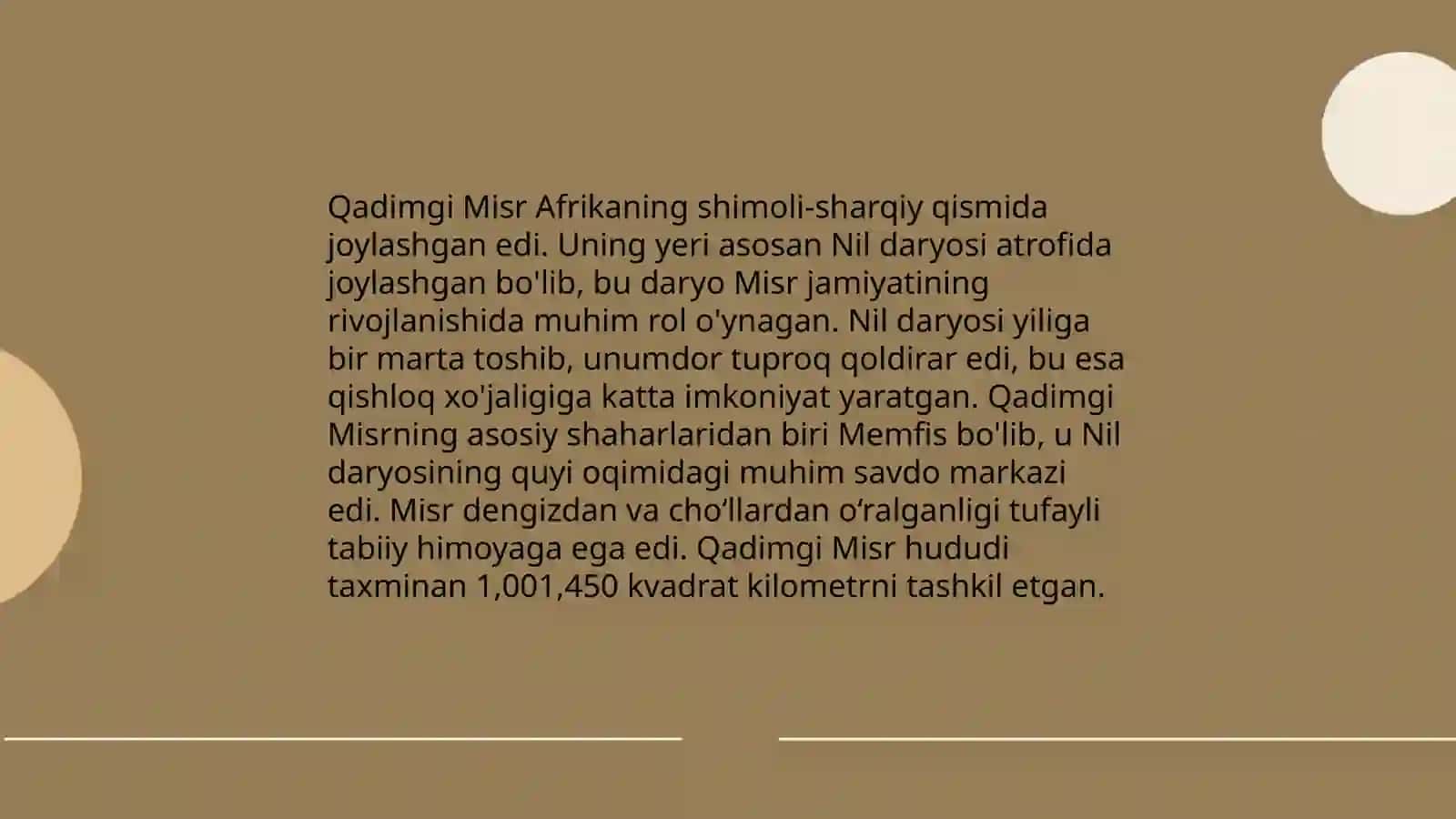 Qadimgi Misr sivilizatsiyasi 3