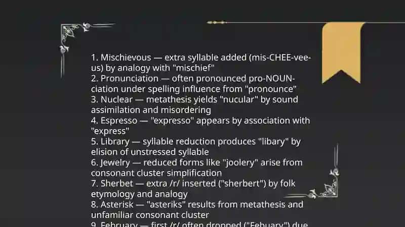 The 50 most mispronounced words 3