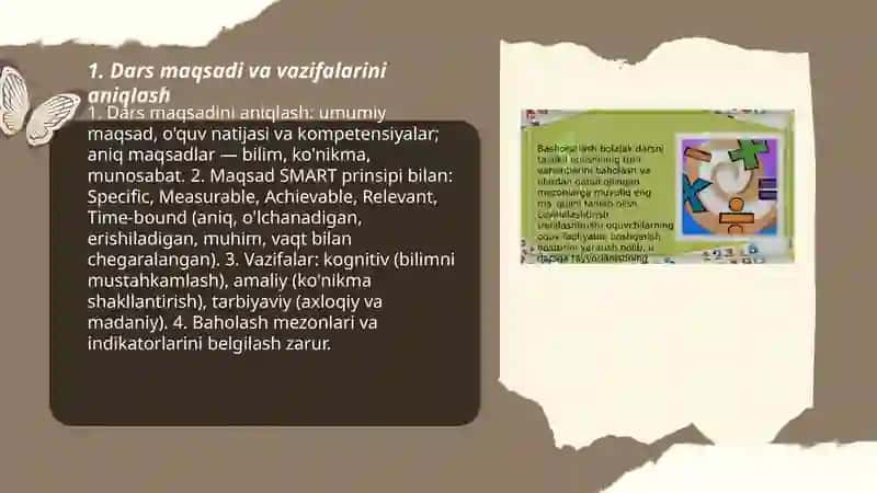 Darsni tashkil qilishga tayyorgarlik 3