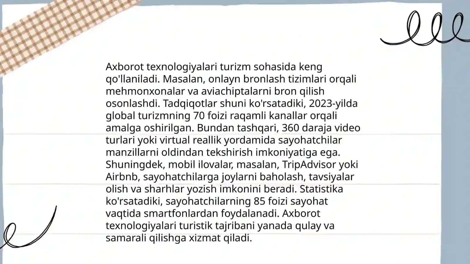 Turopereytingda axborot texnalogiyalari 3