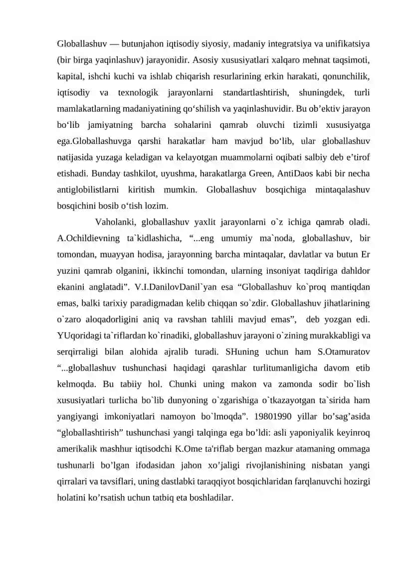 GLOBALLASHUV JARAYONI VA OILA INSTITUTI. 3