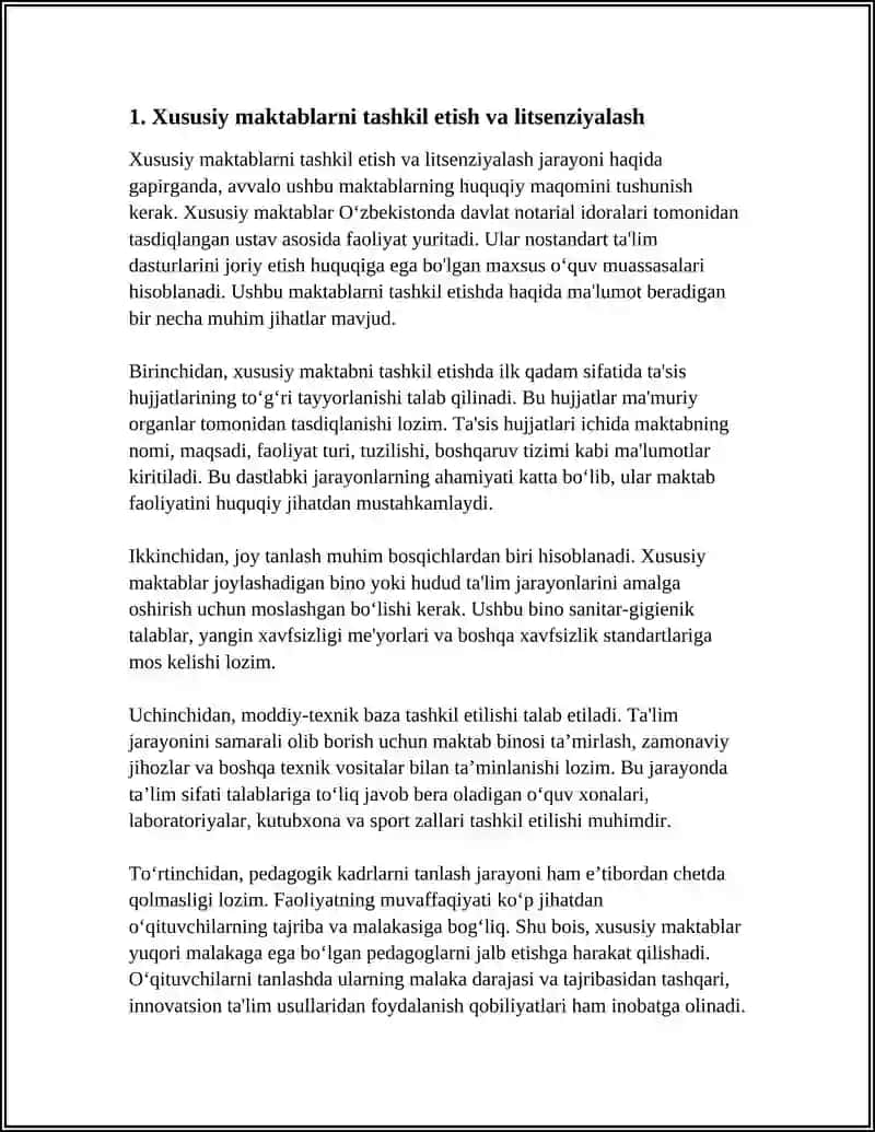 XUSUSIY MAKTABLAR FAOLIYATI 3