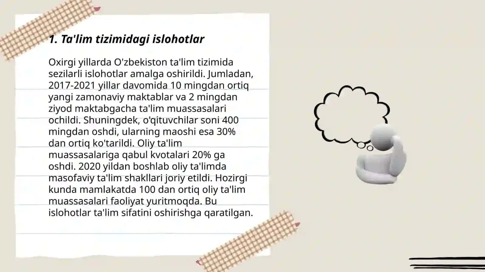 Oʻzbekiston Respublikasidagi ijtimoiy islohotlar 3