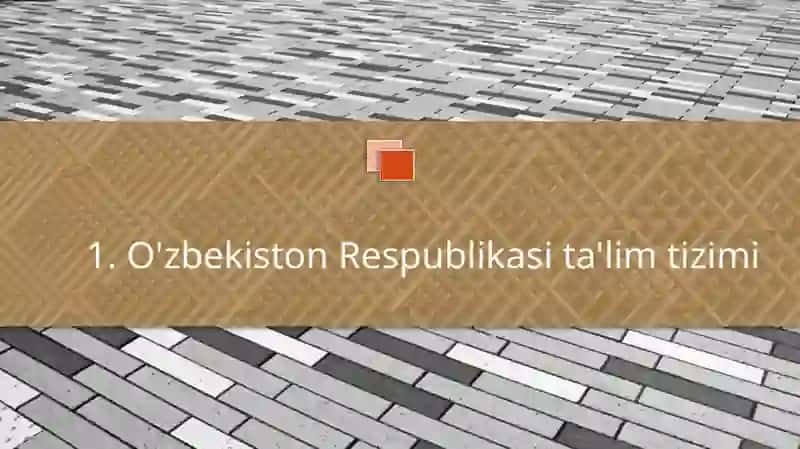 O'zbekiston Respublikasi ta'lim tizimi 3