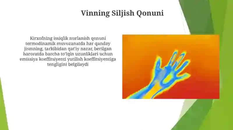 Issiqlik nurlanishi 3