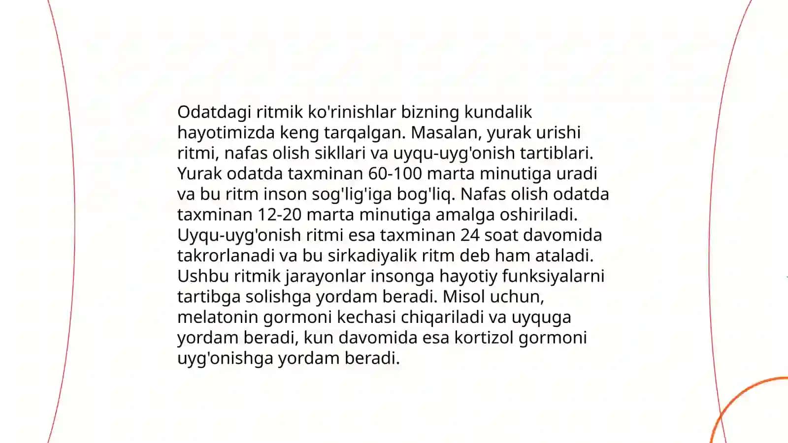 Turli xil ritmik ko'rinishlar 3