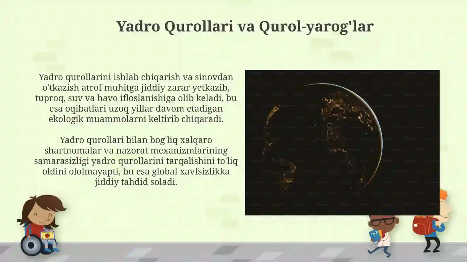 Insoniyatning global muammolari 3