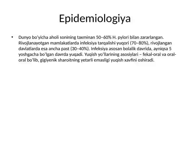 Helicobacter pylori infeksiyasi 3
