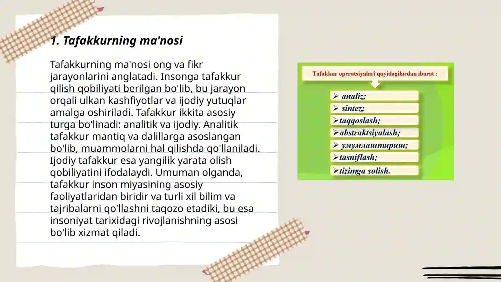 Tafakkur va uning turlari 3