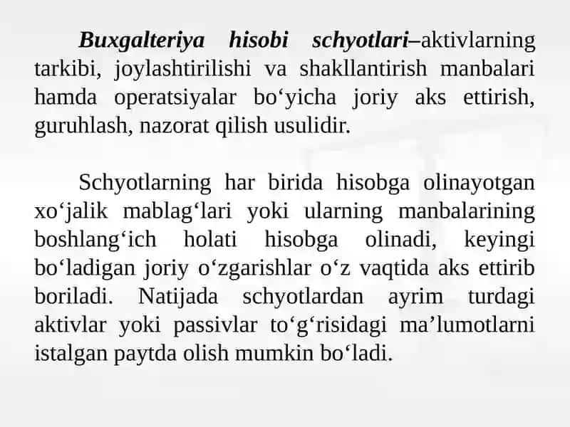Xo'jalik operatsiyalari ikkiyoqlama yozuv 3
