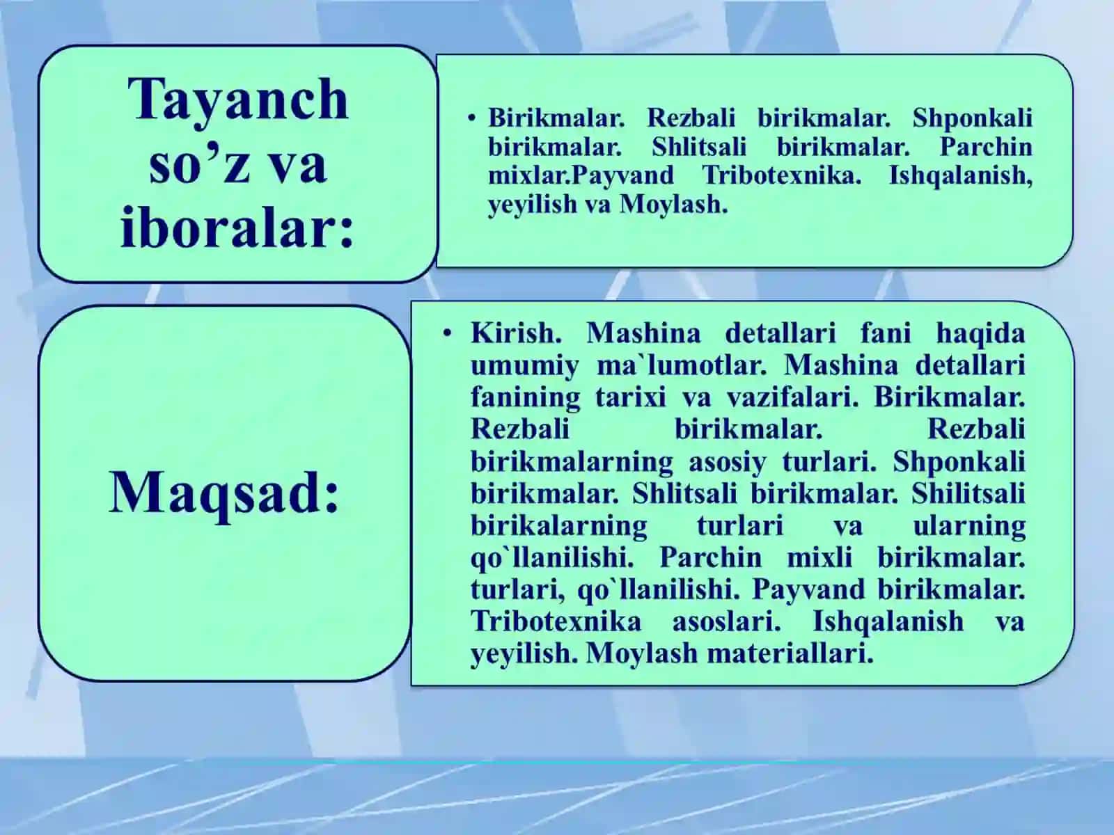 Shilitsali birikalarning turlari hamda ularning qo`llanilishi 3