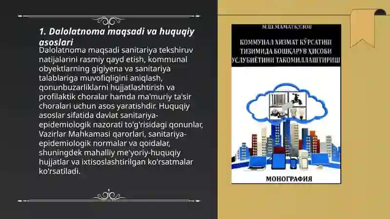 Kommunal obyektlarni sanitariya tekshiruv dalolatnomasi 3