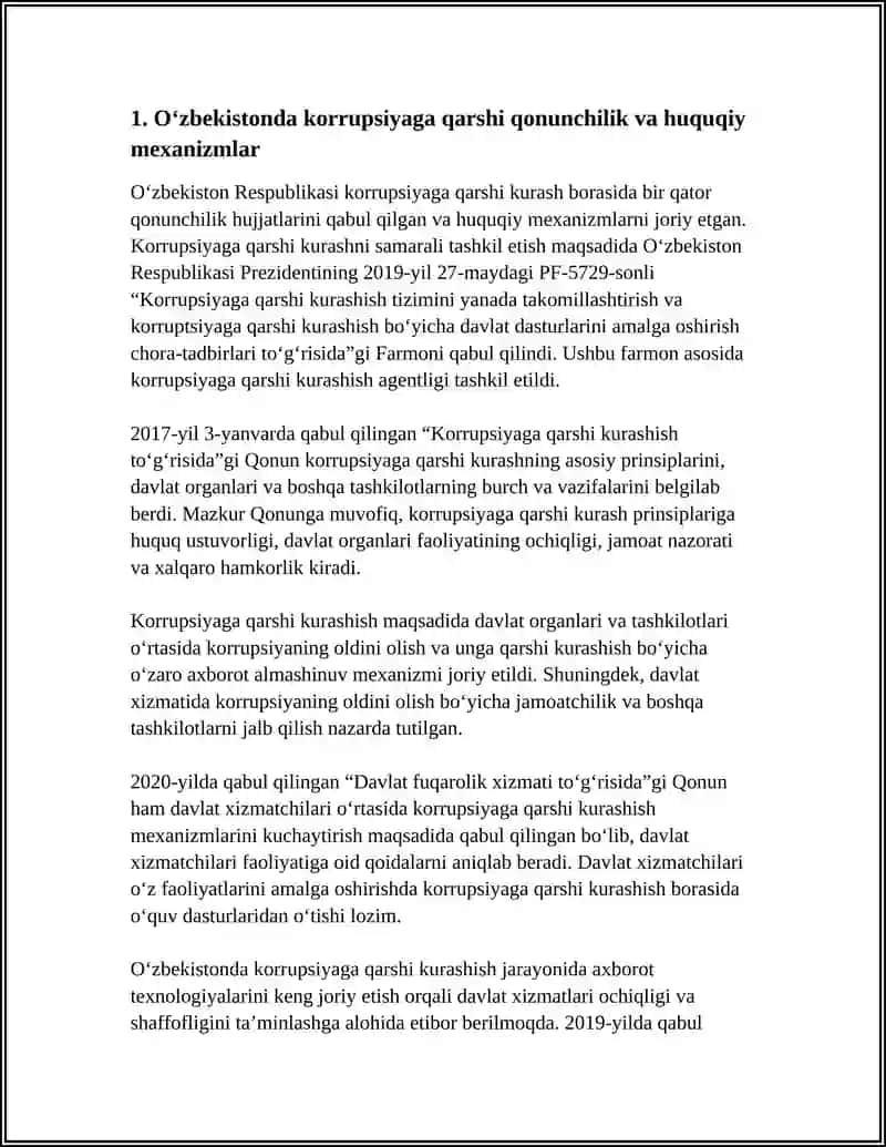 O‘ZBEKISTON RESPUBLIKASI OLIY TA’LIM FAN VA INNOVATSIYA VAZIRLIGI 3