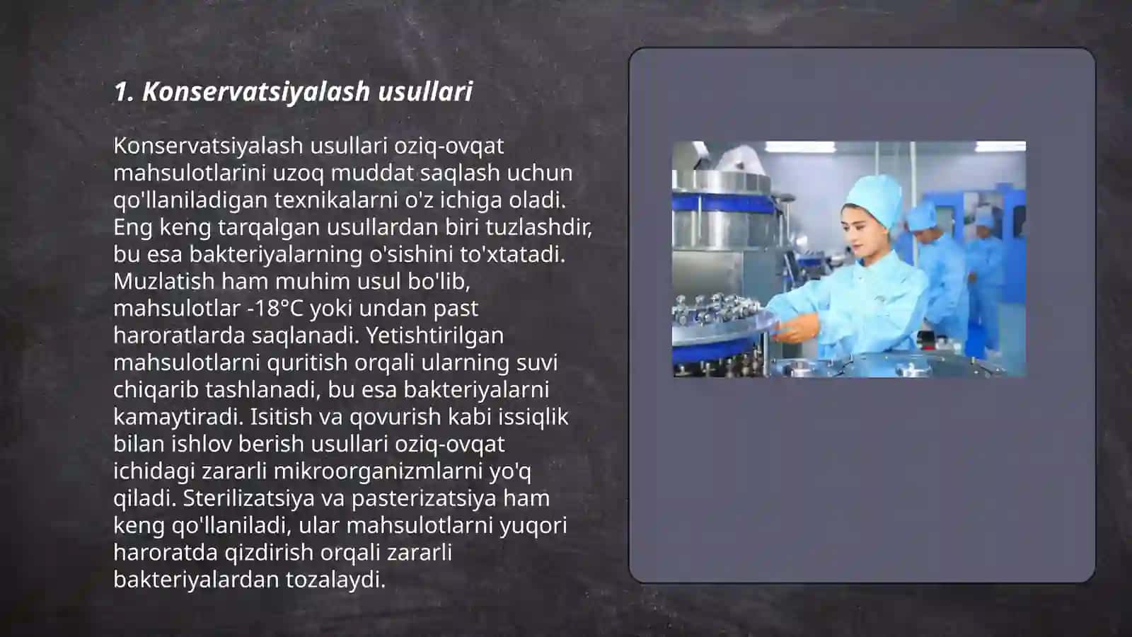 Konservatsiyalash usullari 3