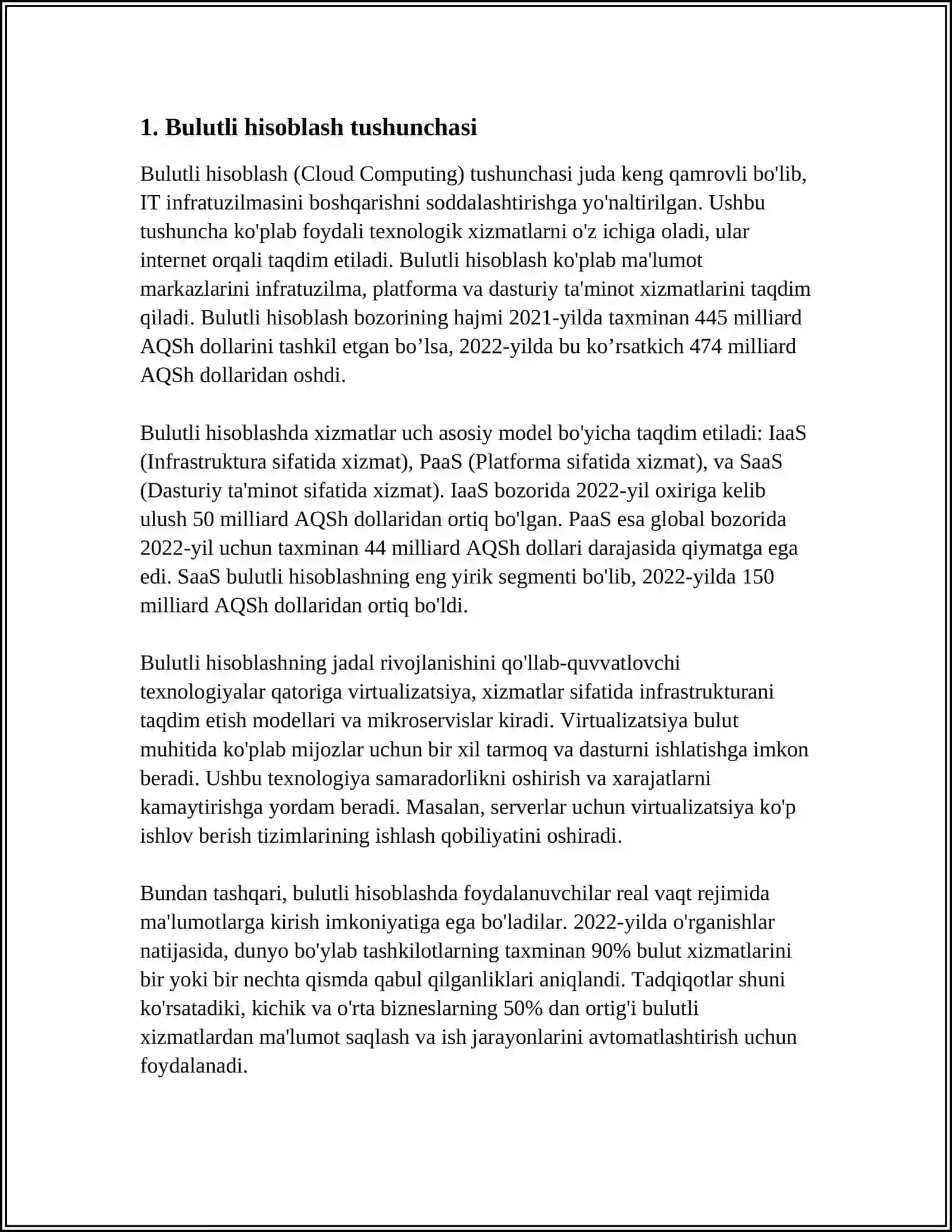 Bulutli hisoblash tushunchasi 3