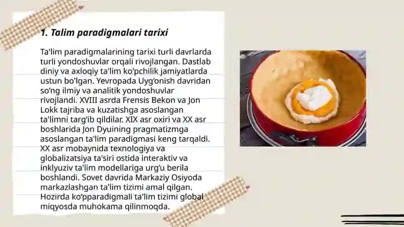 Talim paradigmalari 3