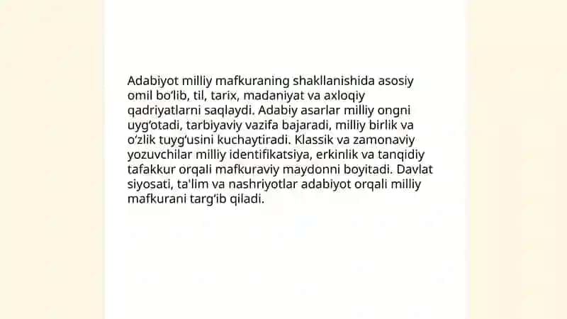 Adabiyot va mafkura 3