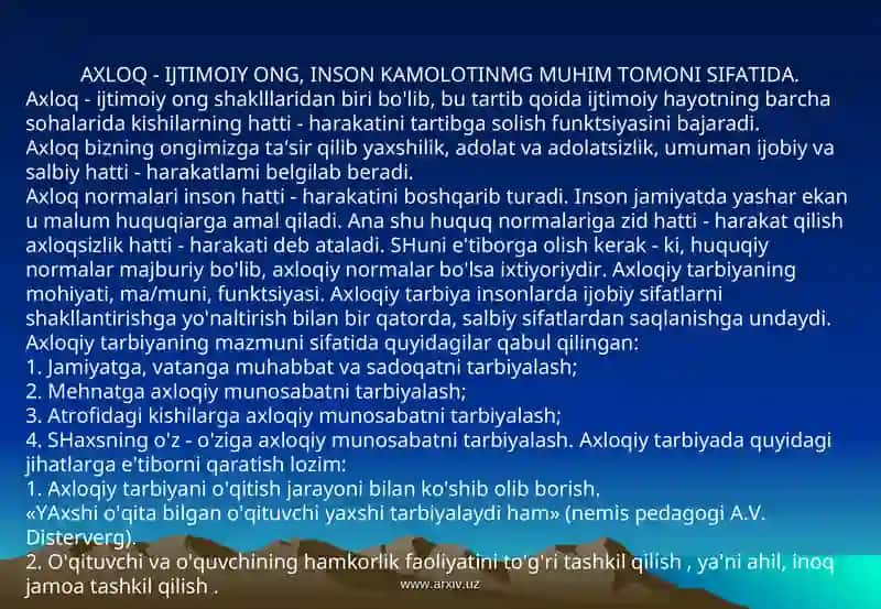 ABDULLAYEVA SHAHZODANING UMUMIY PEDAGOGIKA FANIDAN TAQDIMOTI 3