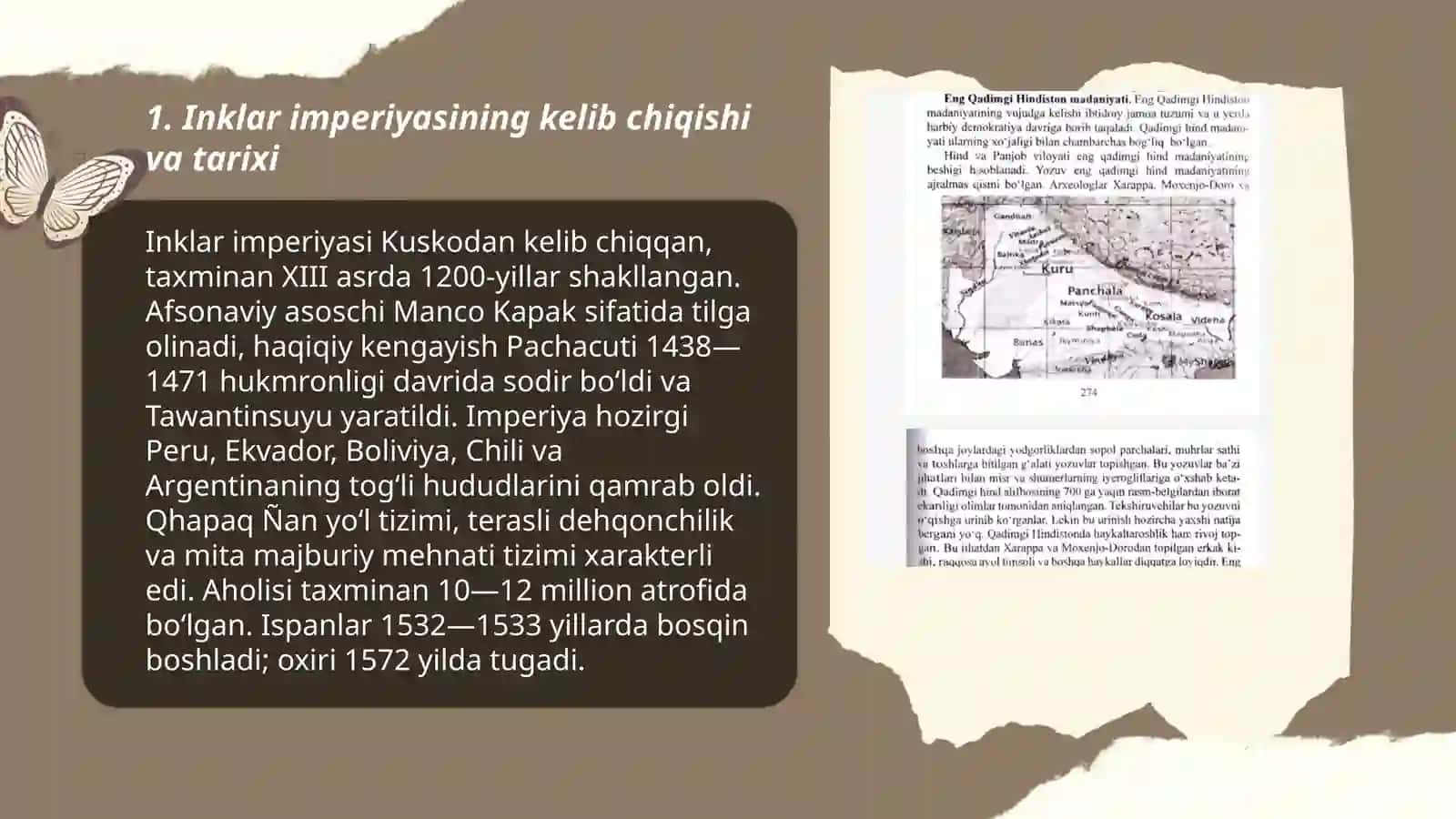 Hind sivilizatsiyasi: Inklar 3