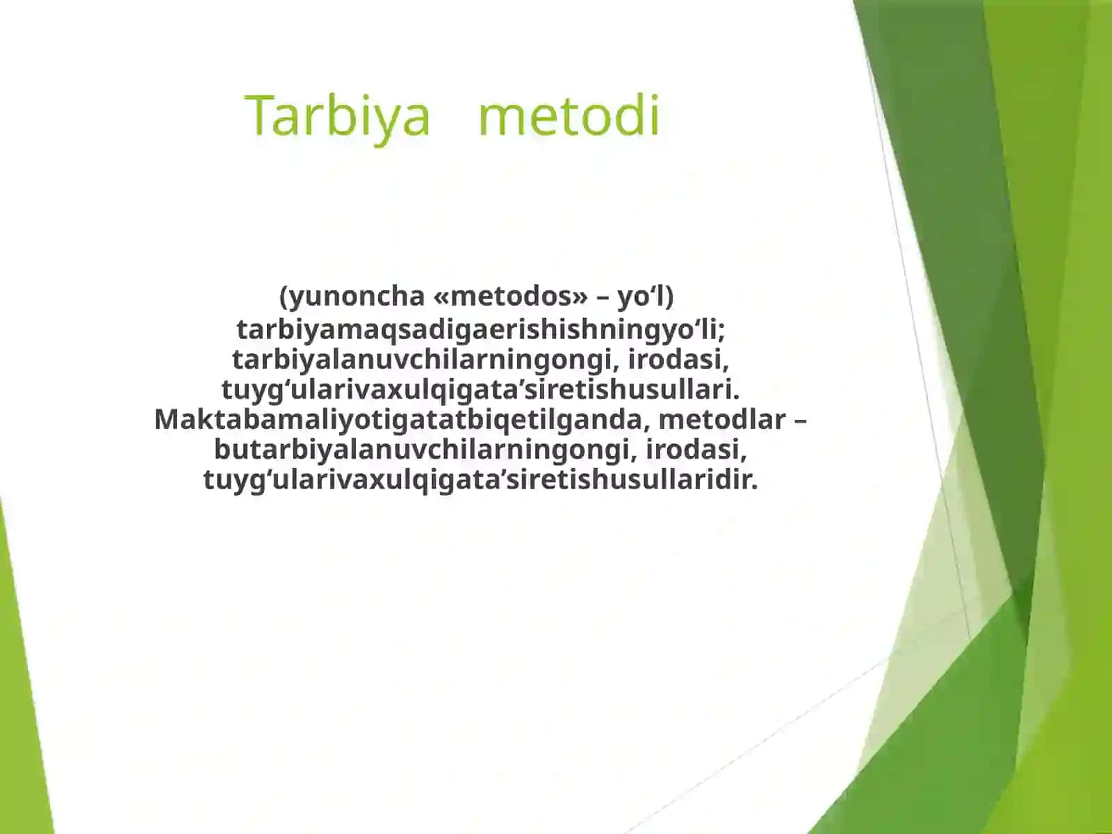Tarbiyaning maqsad va vazifalari 3