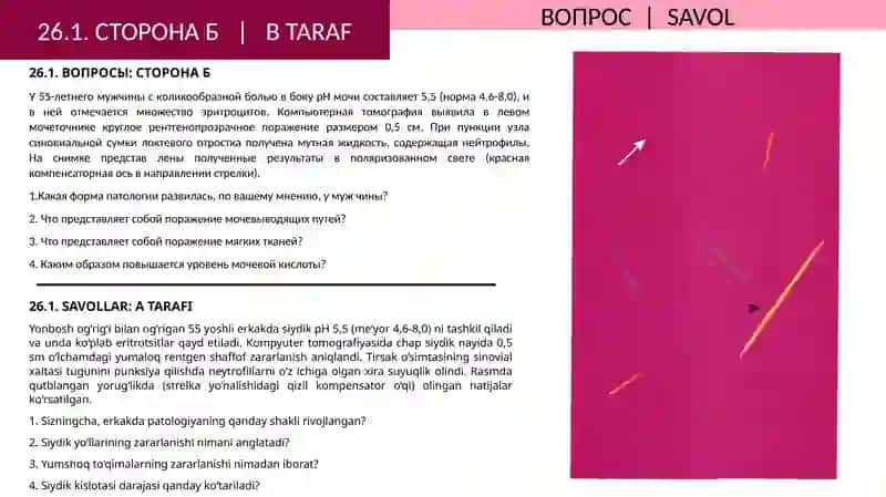ВОПРОСЫ: СТОРОНАA 3