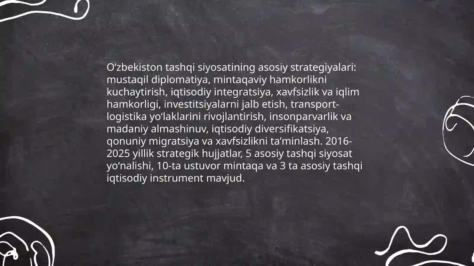 Oʻzbekiston va Jahon jamiyatchiligi 3