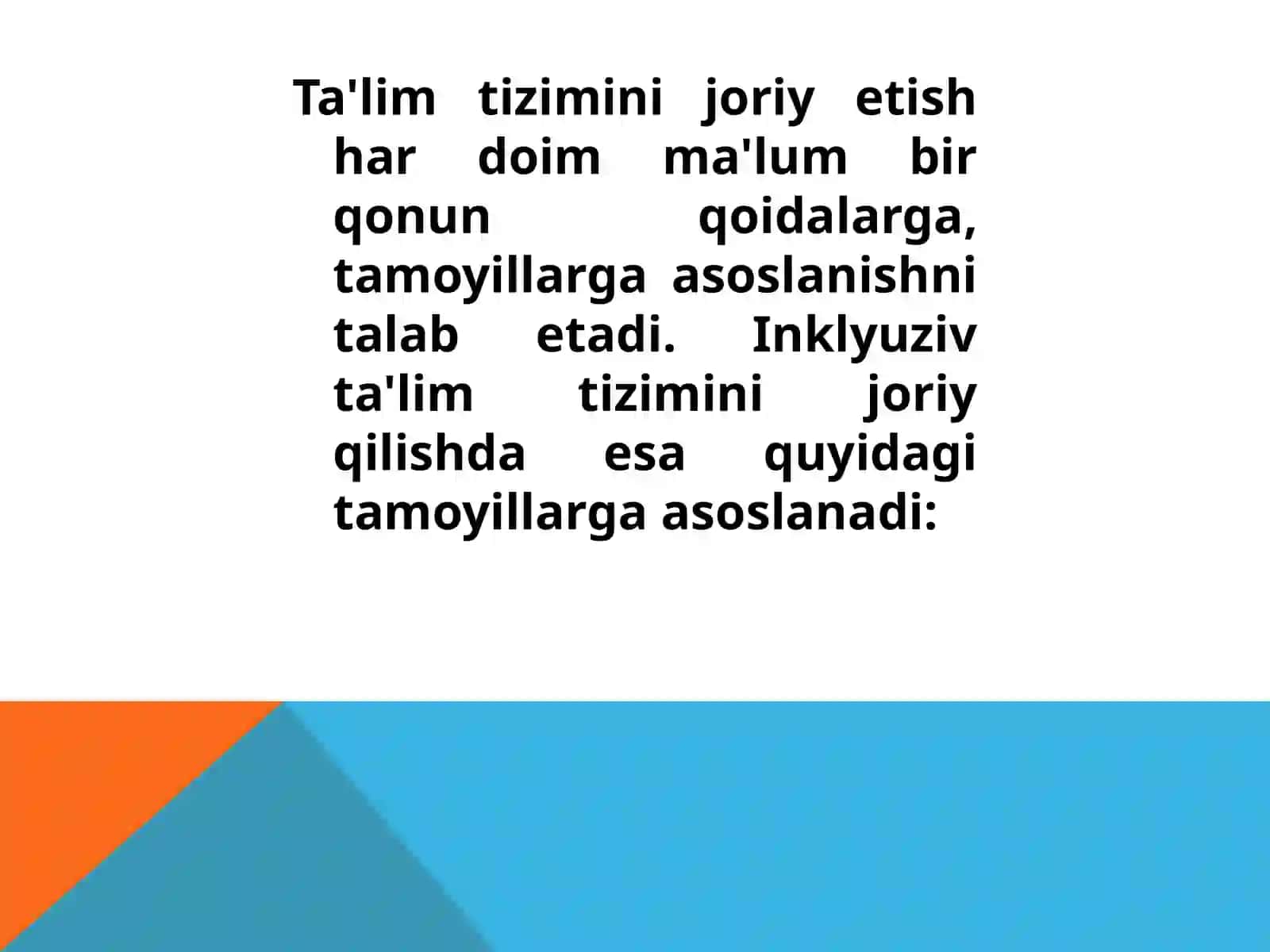 Inklyuziv ta'limning e'tirof etilishi 3