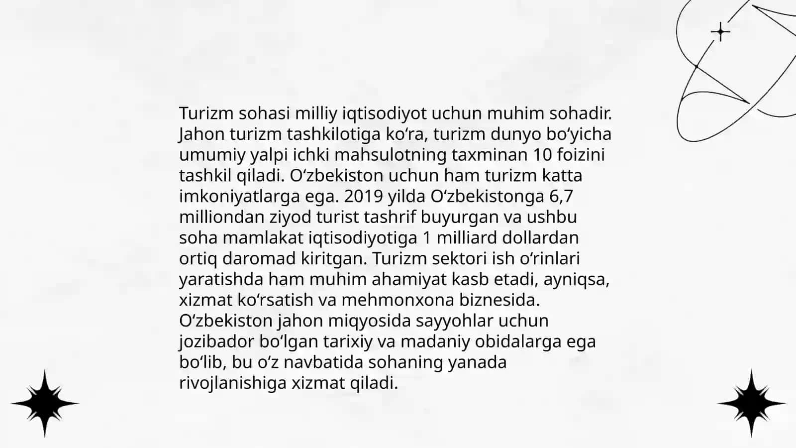 Turizm soxasi iqtisodiyoti 3