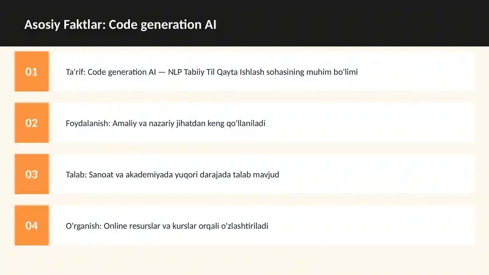 AI | NLP TABIIY TIL QAYTA ISHLASH 3
