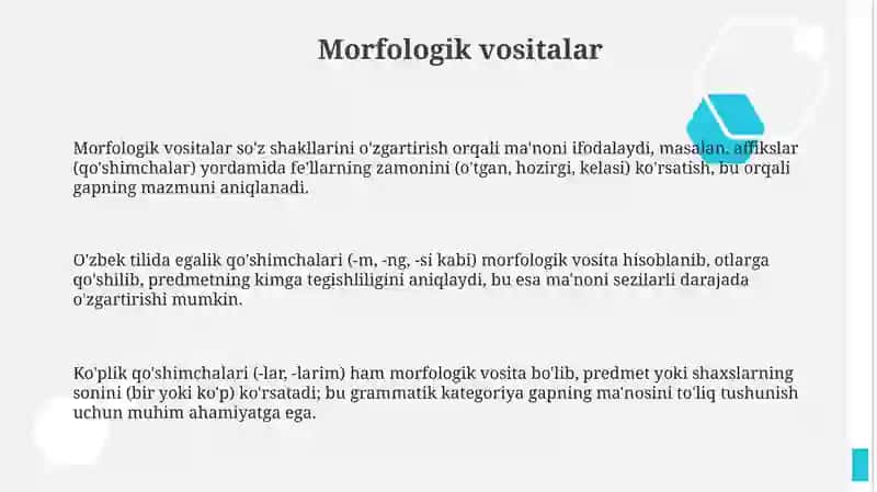 grammatik manoniifodolovchivositalar 3