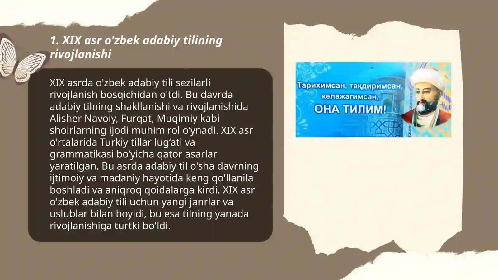 XIX-XX asrlar o‘zbek adabiy tili 3