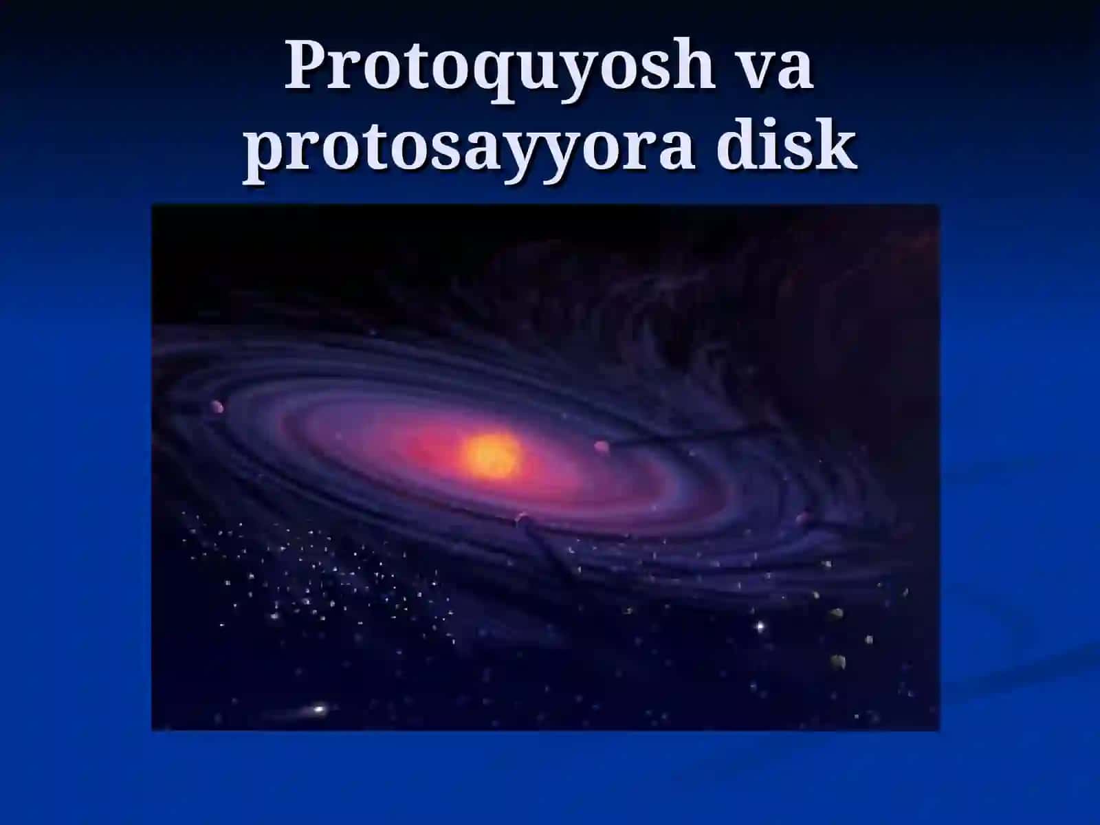 Quyosh tizimining shakllanishi va evolyutsiyasi 3