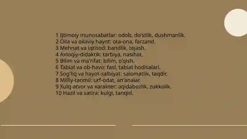Halq maqollarining tasnifi masalasi 3