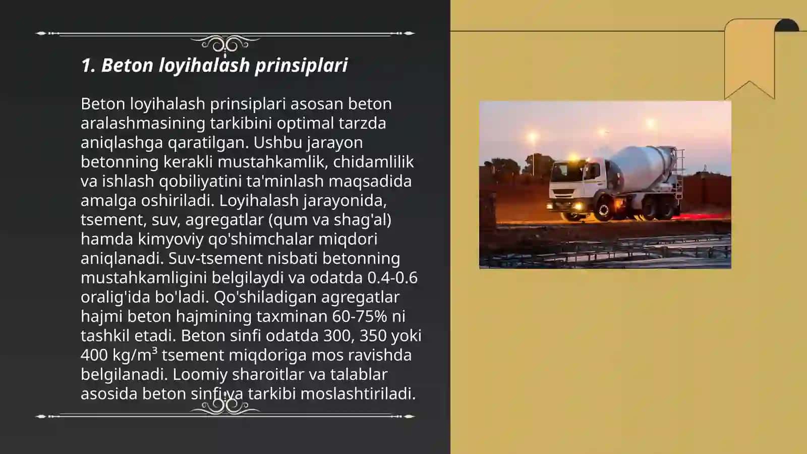 Beton loyixasi 3