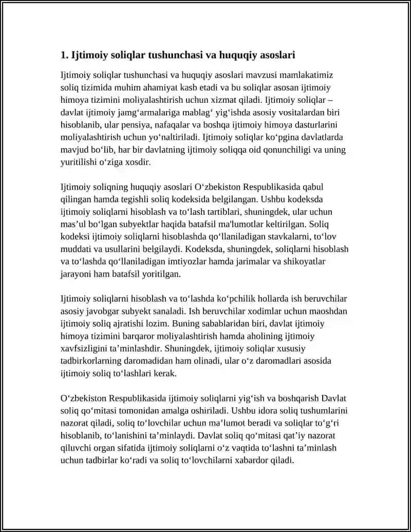 Ijtimoiy soliqlar hisoblanishi va to'lovi audit 3