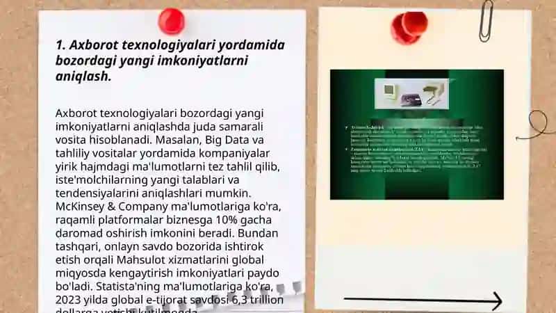 Axborot texnologiyalari asosida yangi bozorlarni kashf qilish 3
