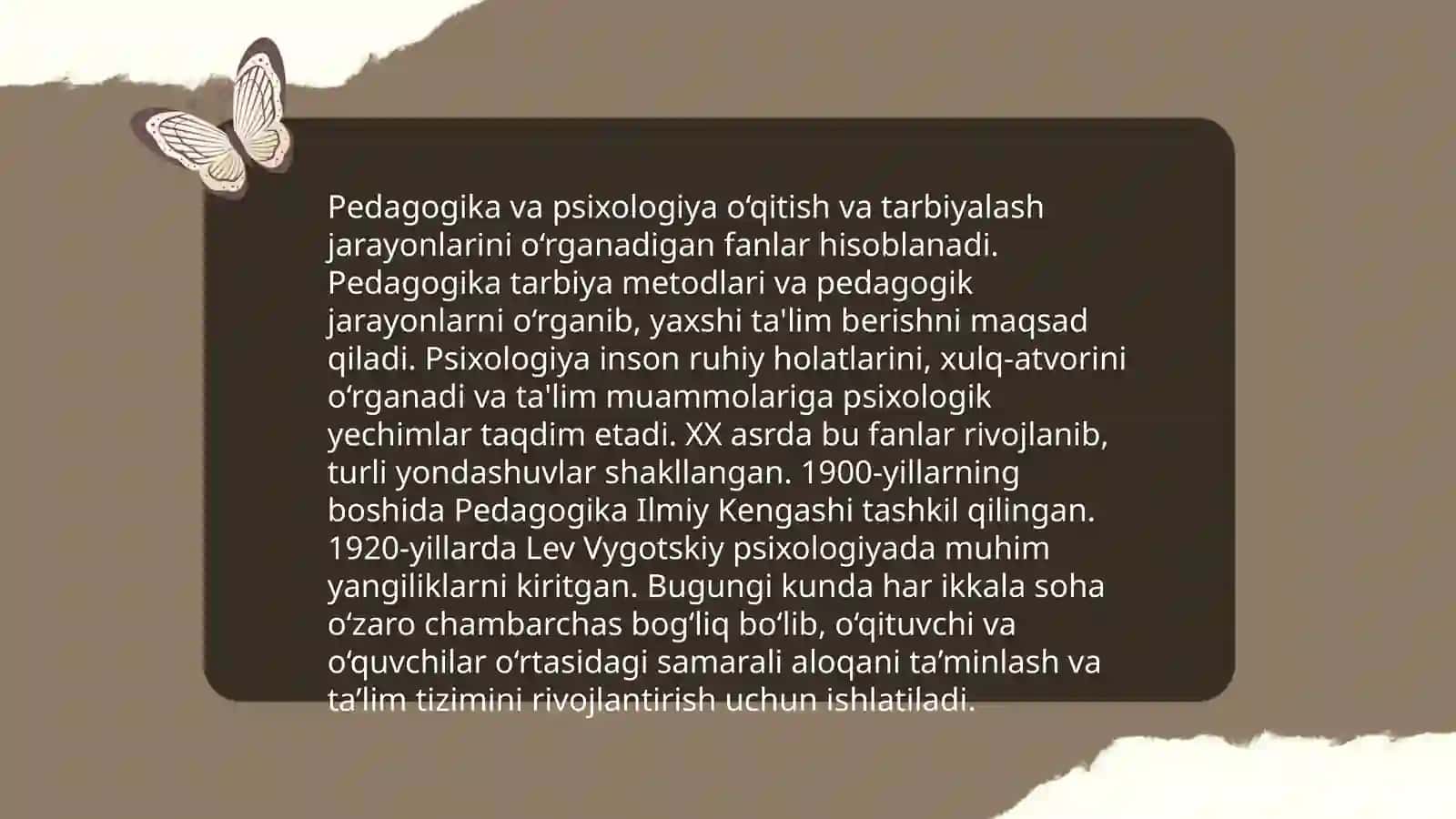 Pedagogika fanlari tizimi 3