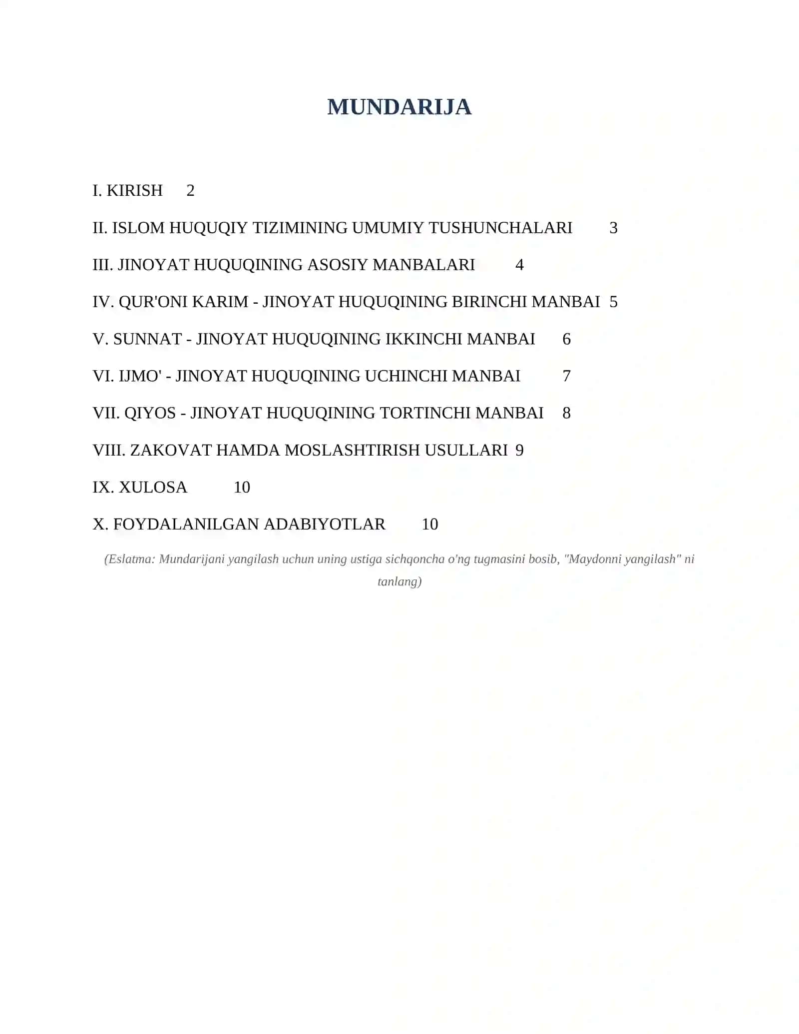 JINOYAT HUQUQINING MANBALARI 3