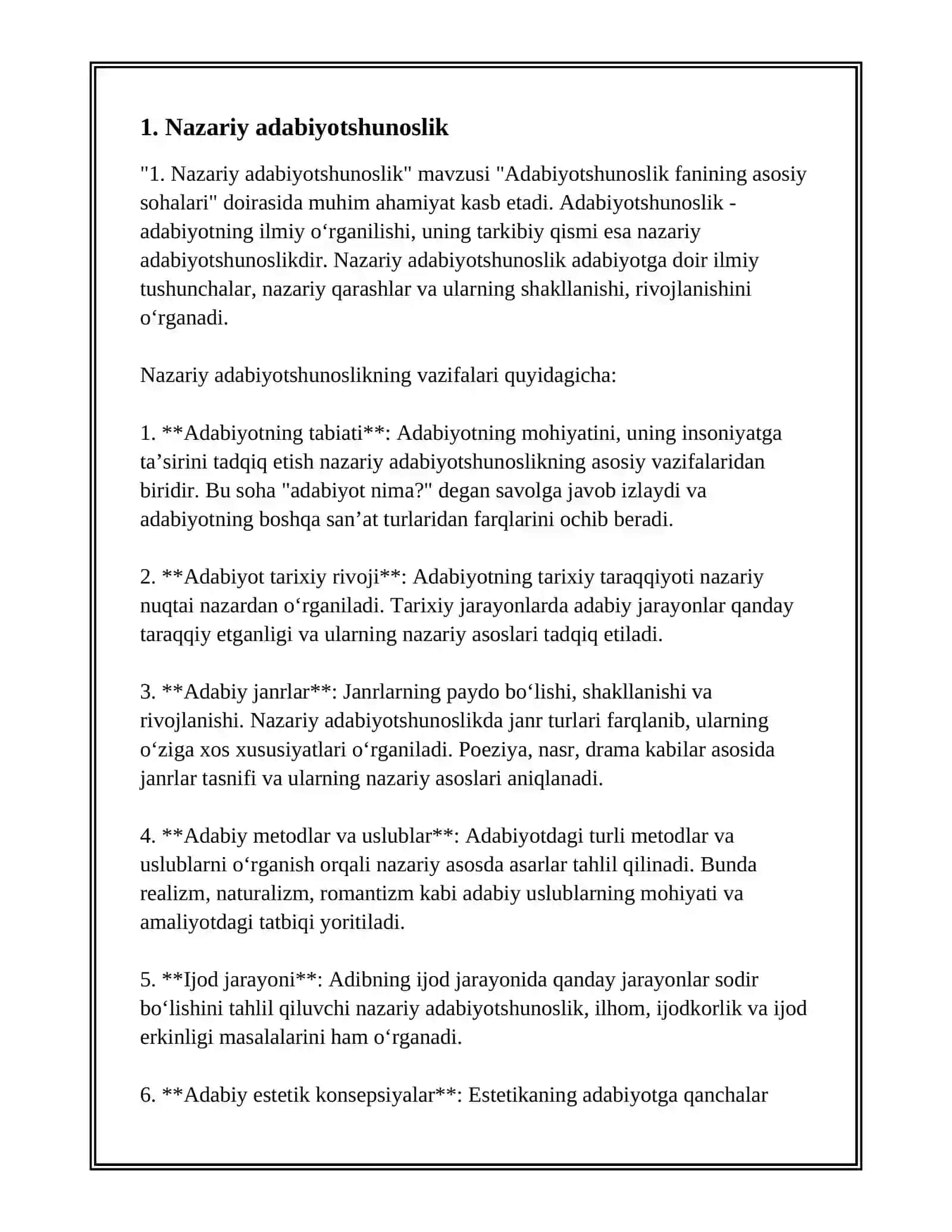 Nazariy adabiyotshunoslik 3