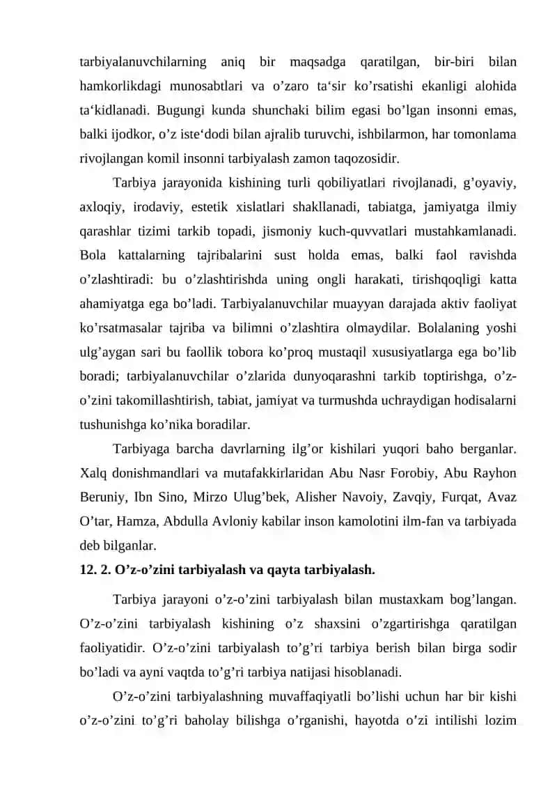 Tarbiyaning maqsad va vazifalari 3