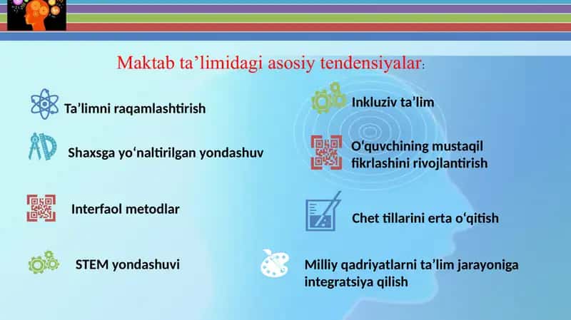 Maktab ta’limida tendensiyalar 3