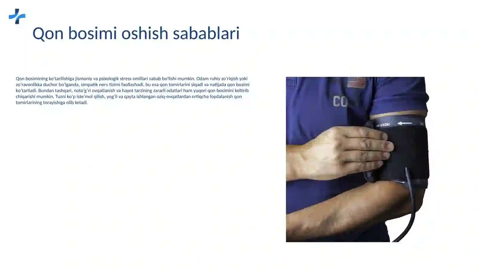 Qon bosimi sabablari va kontrol usullari 3